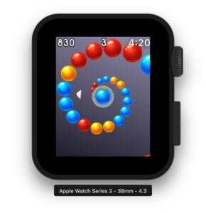 Vortigo - Bubble Shooting game on Apple Watch Series 2 38mm