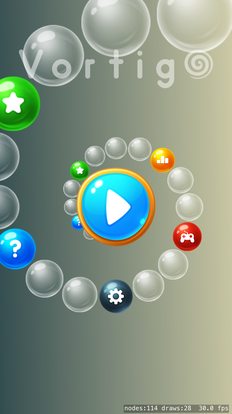 Vortigo - Bubble Shooting game on iPhone 7